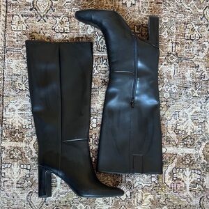 Universal Thread Black Heeled Boots